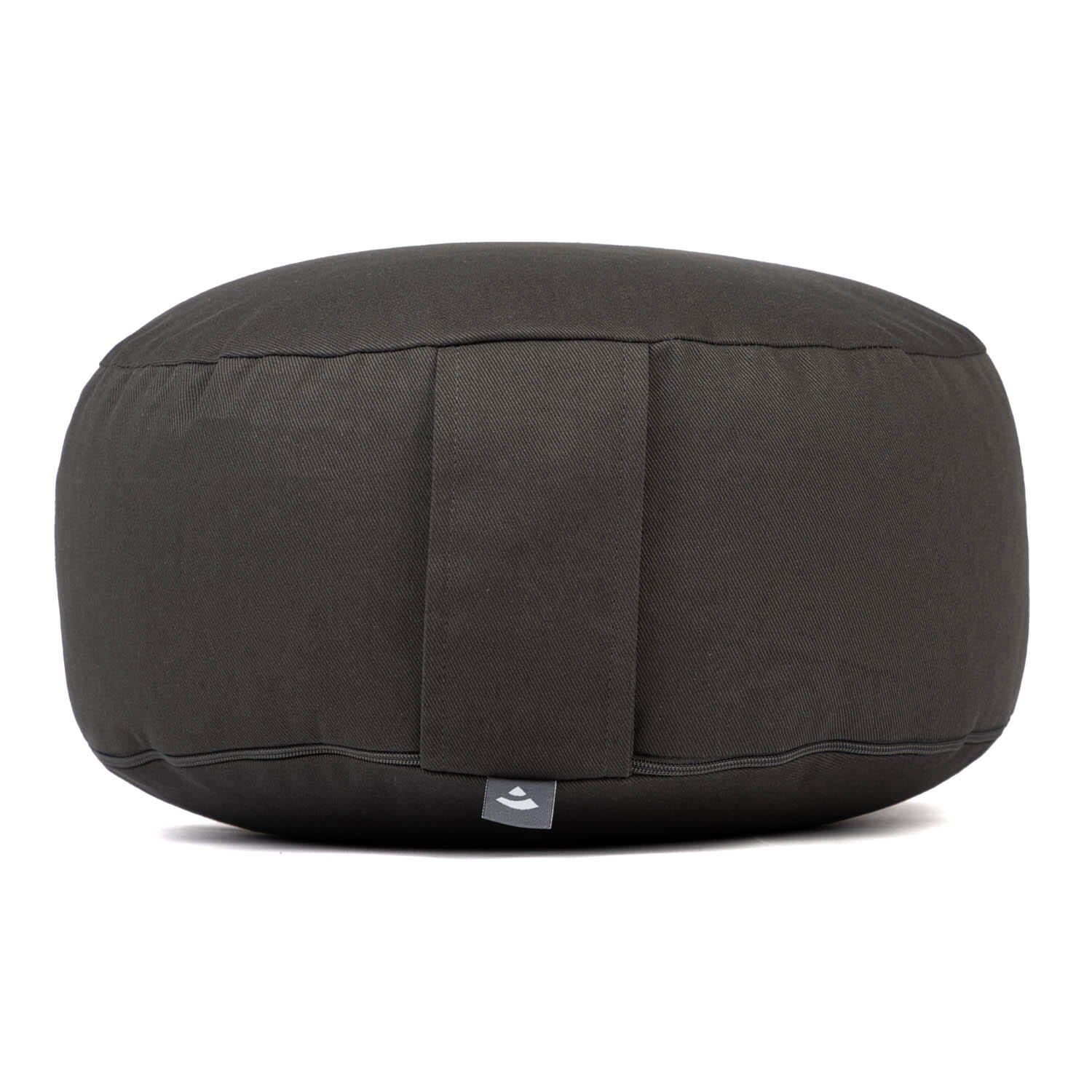 Meditationskissen RONDO ECO mit abnehmbarem Bezug, Dinkelfüllung Anthrazit 2/6