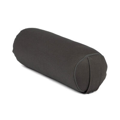Yoga Mini-Bolster (rund), Nackenrolle, ECO, Buchweizenschalen Dunkelblau