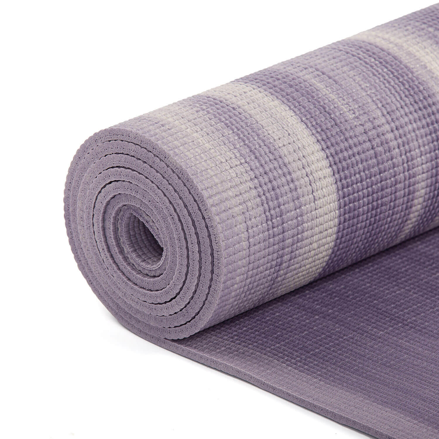 Bodhi Ganges 6 mm antislip yogamat, paars 5/7