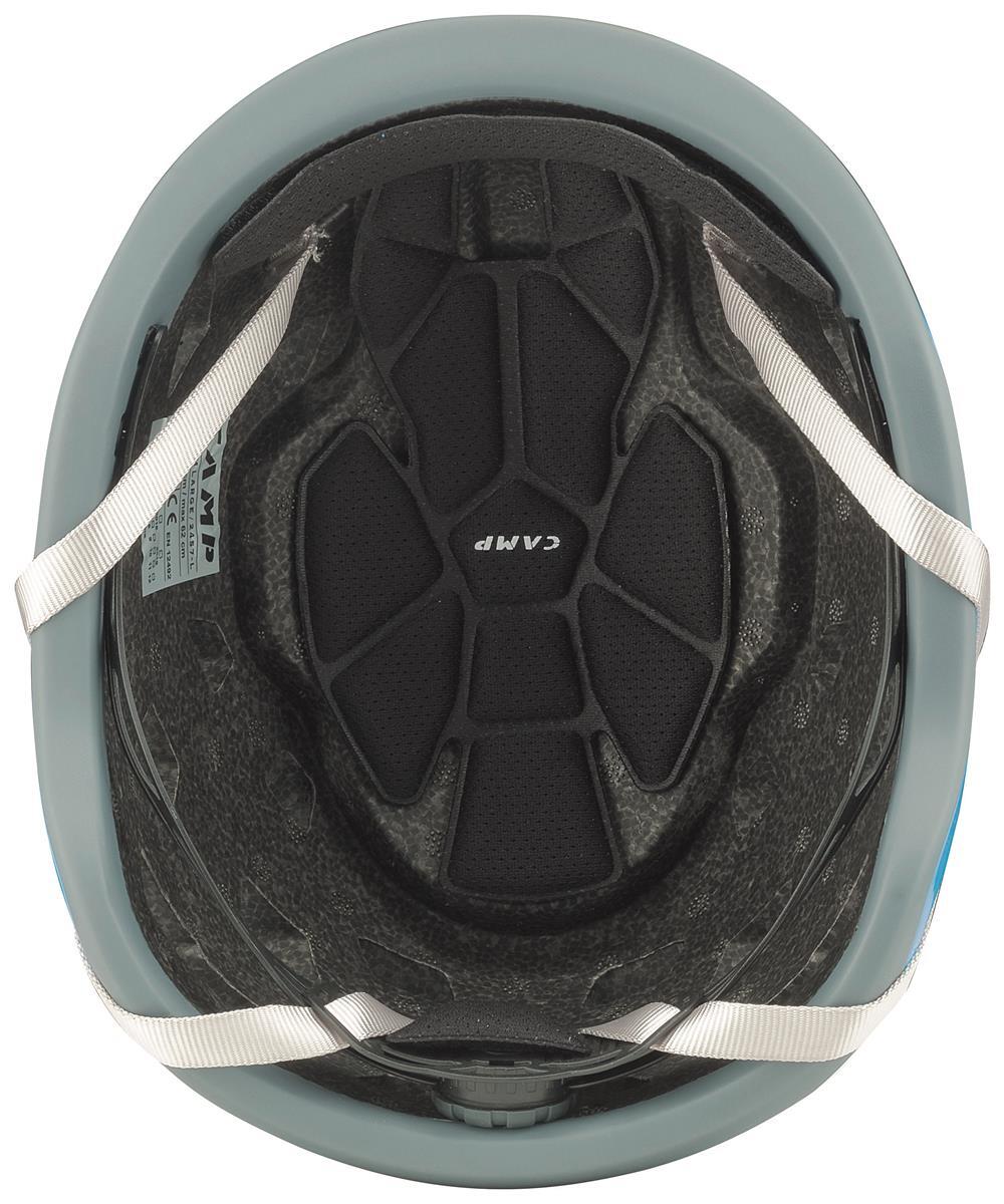 Casco de escalada Camp Storm M-L gris lima ligero ventilado ajustable 3/4