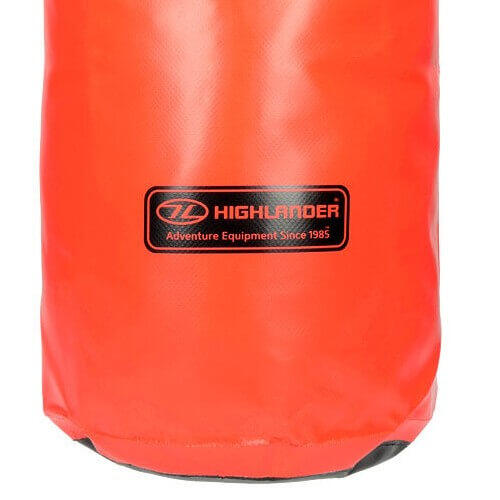 Highlander Borsa a secco in PVC tri laminato Rescue Orange S 5/5
