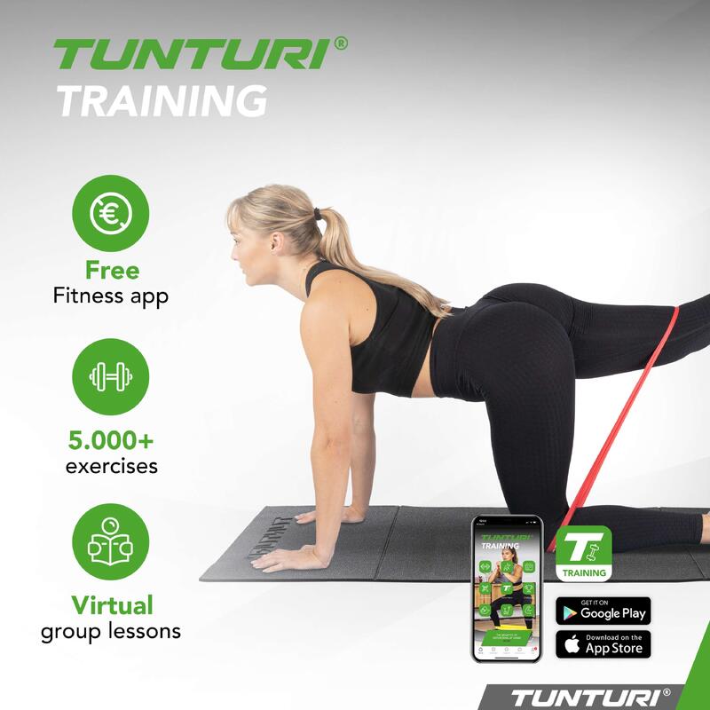 Tapis de fitness pour l'extérieur - Extra épais - Antidérapant - Pliable
