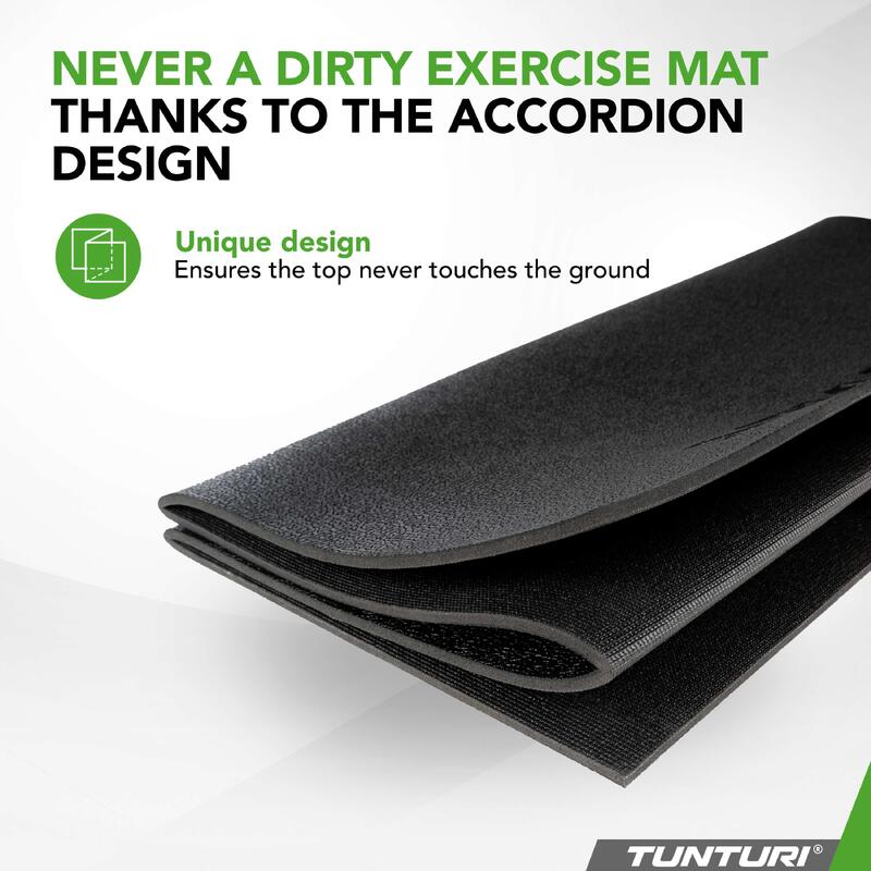 Tapis de fitness pour l'extérieur - Extra épais - Antidérapant - Pliable