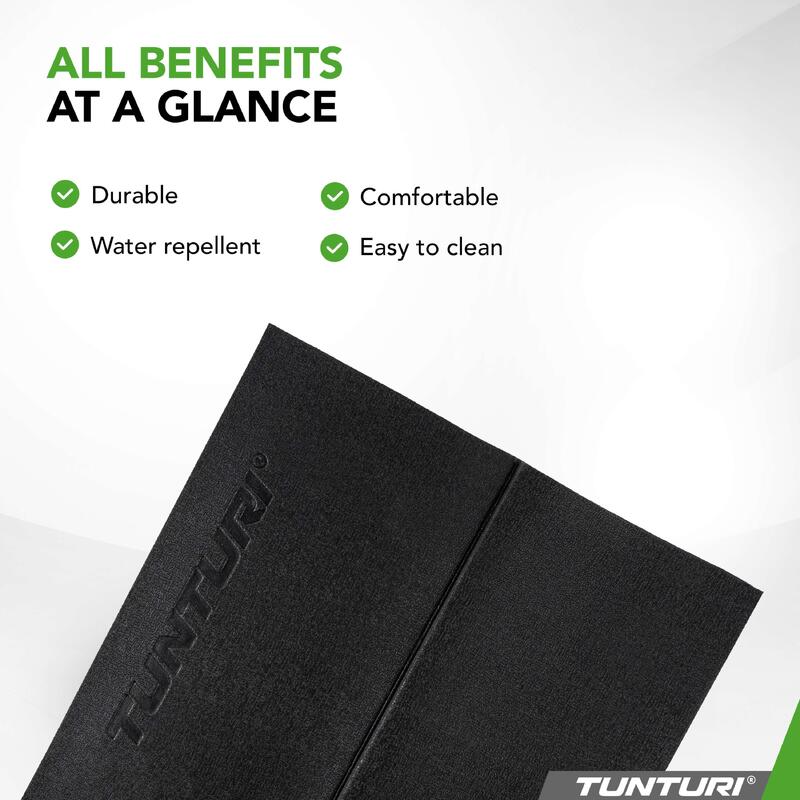 Tapis de fitness pour l'extérieur - Extra épais - Antidérapant - Pliable