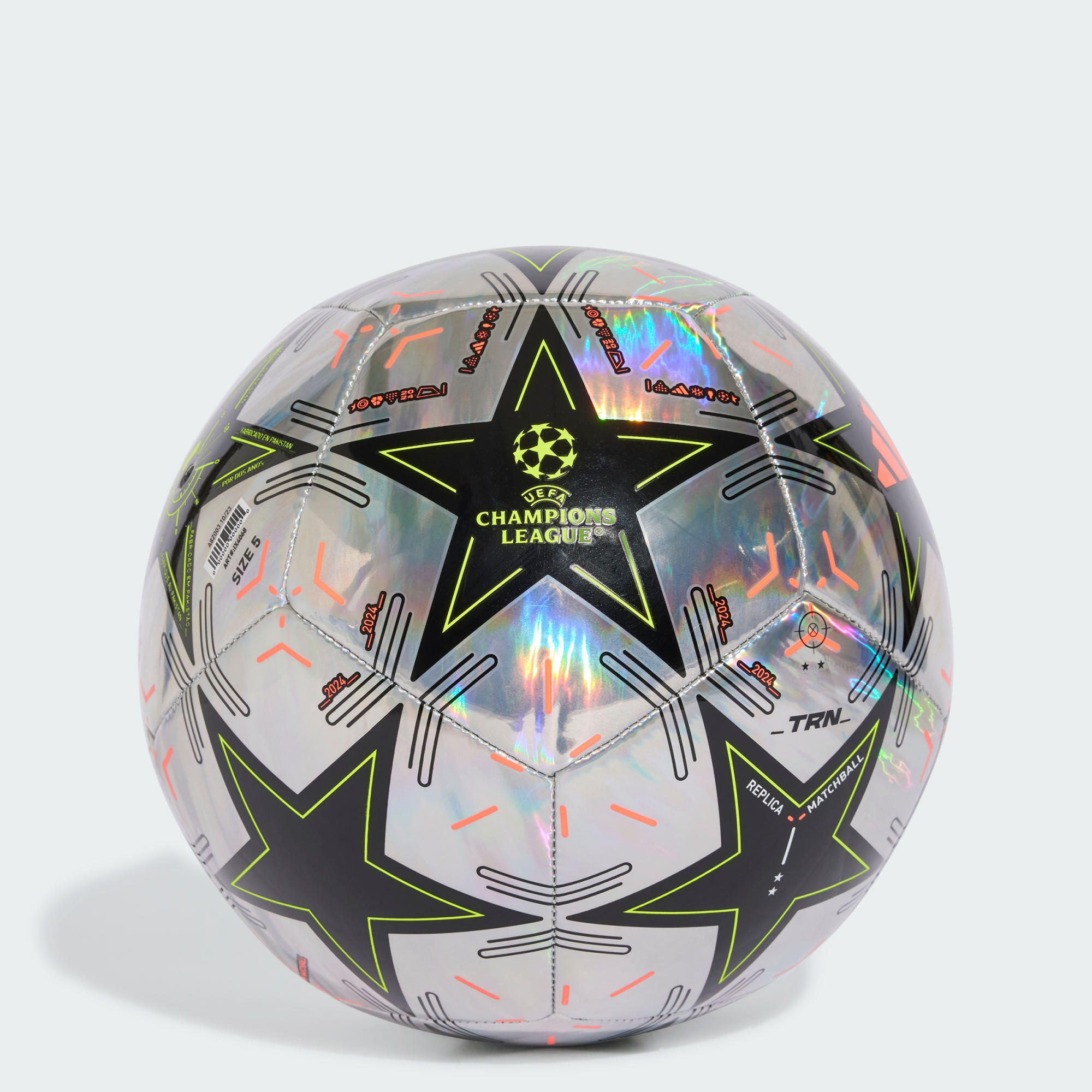 Balón entrenamiento UCL Foil 24/25 League Phase 2/6