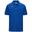 kappa polo maniche corte da uomo in cotone blu da fitness