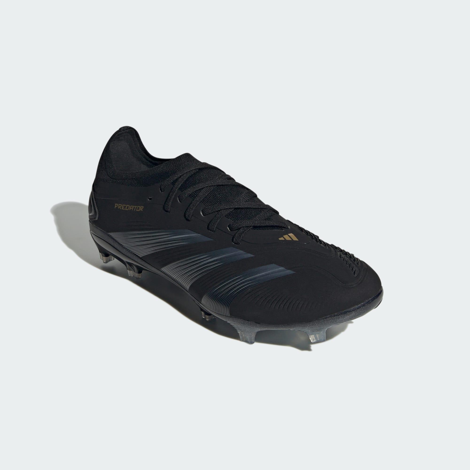 adidas Predator Pro FG Core Black Carbon Gold Metallic — foto 4
