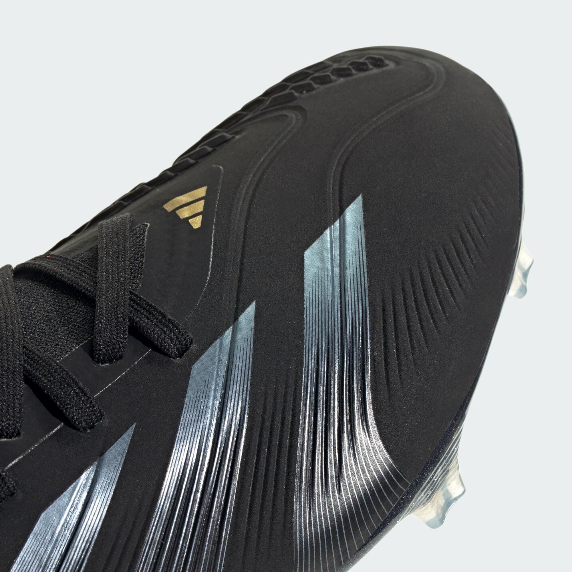 adidas Predator Pro FG Core Black Carbon Gold Metallic — foto 6
