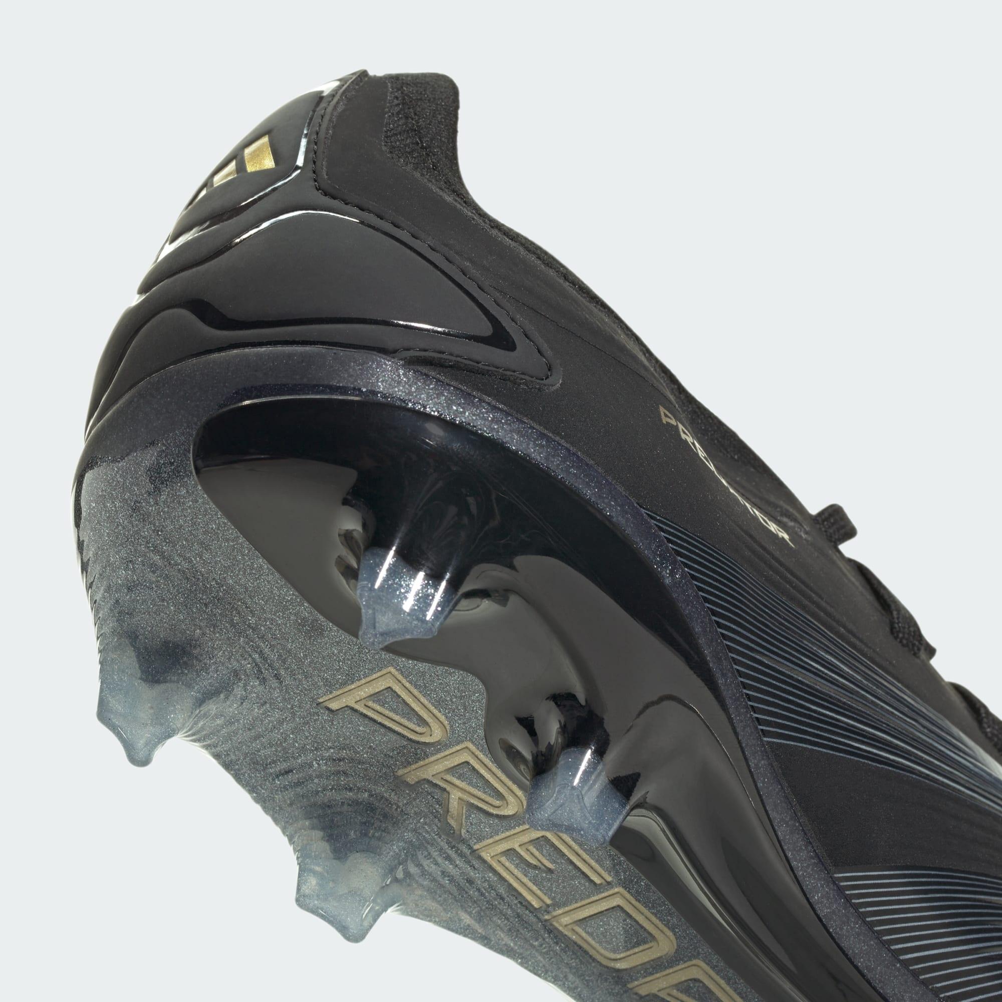 adidas Predator Pro FG Core Black Carbon Gold Metallic — foto 5