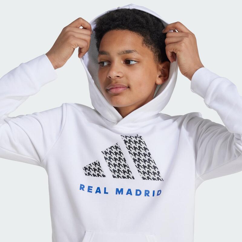 Sweat-shirt à capuche Real Madrid Enfants