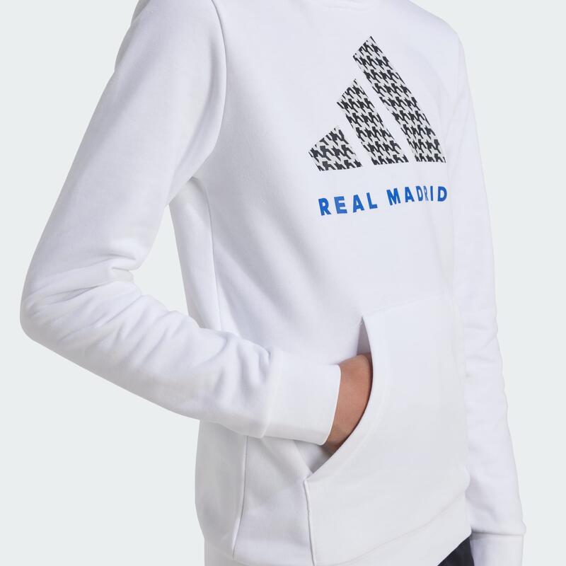 Sweat-shirt à capuche Real Madrid Enfants