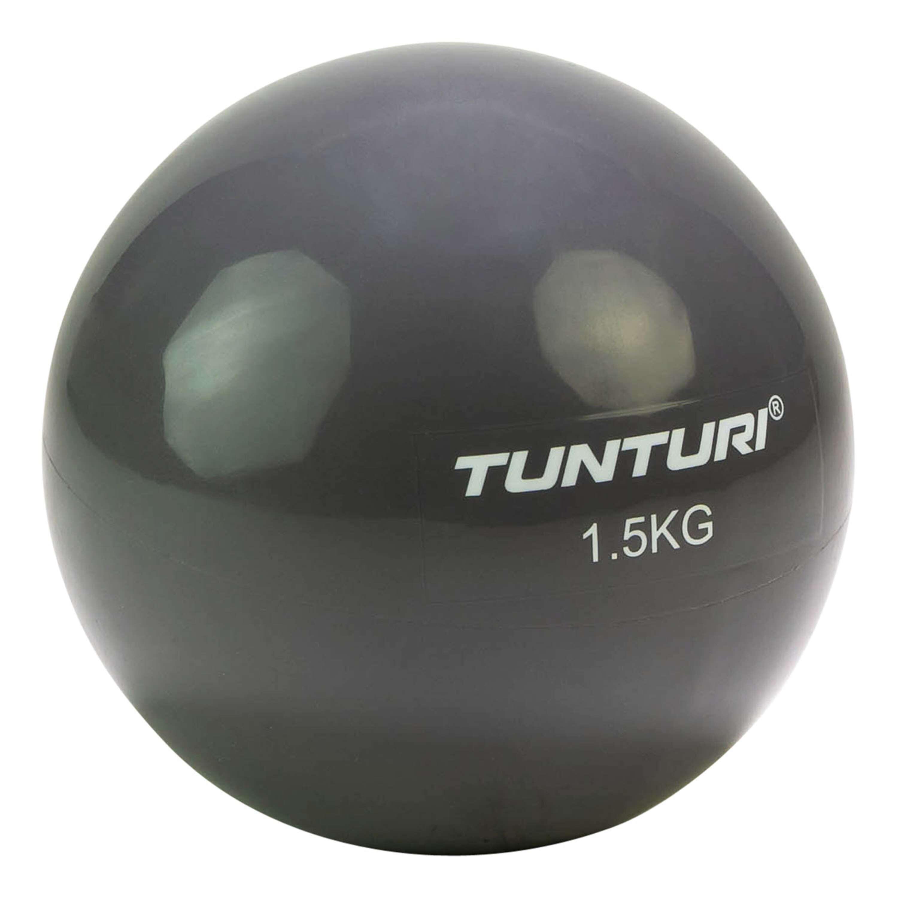 Tunturi Palla tonificante Yoga e Pilates 1,5 kg Antracite