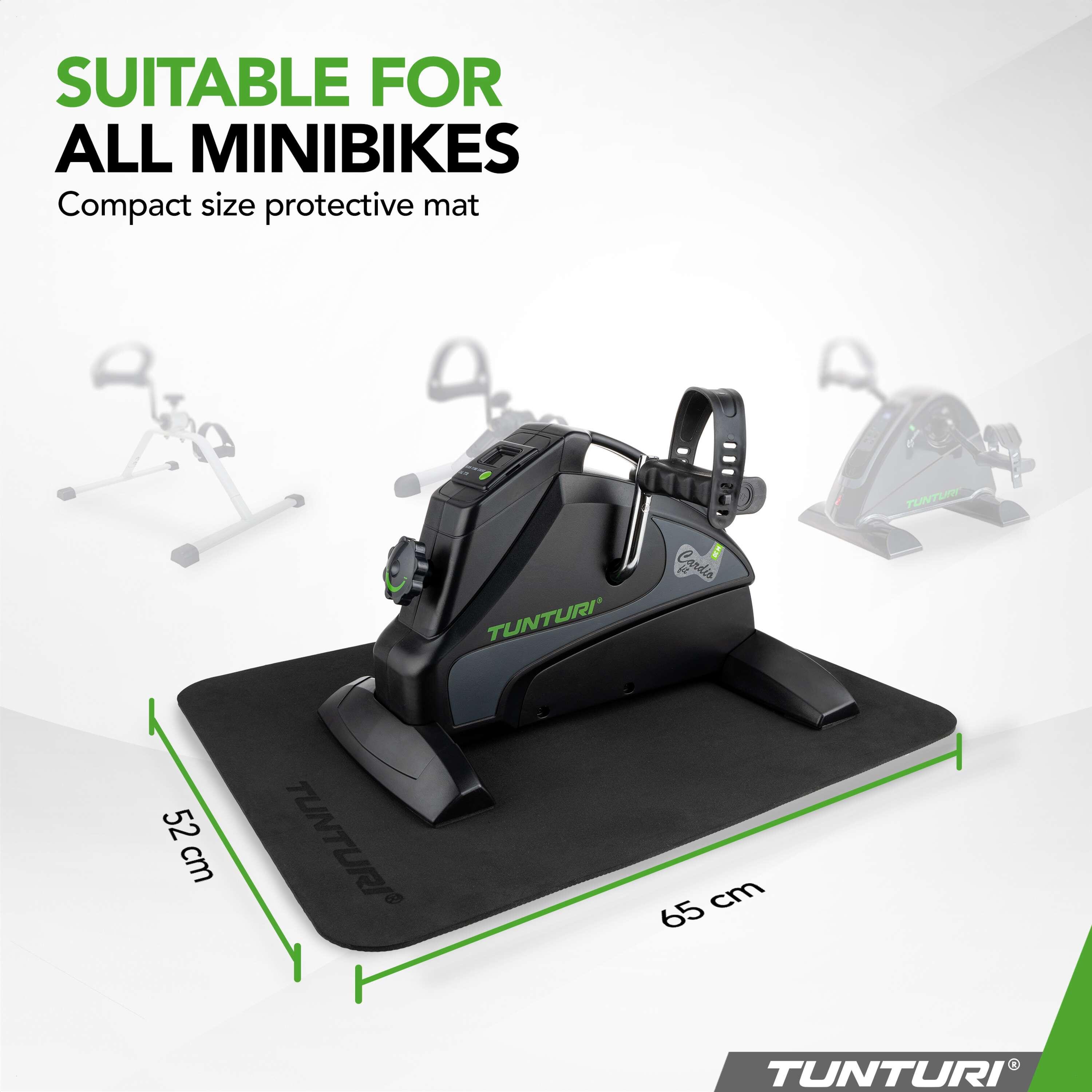 Antirutschmatte für Heimtrainer - Bodenschutzmatte - Schutzmatte - 65x52 cm 4/5