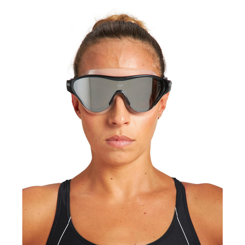 Lunettes Arena The One Mask Mirror - Silver/Grey/Black