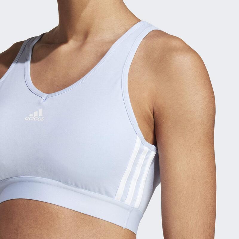 Crop Top Essentials 3-Stripes s vyjímatelnými vycpávkami