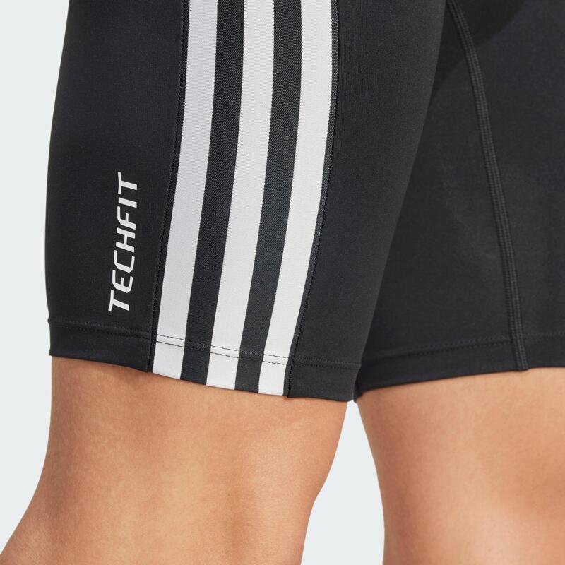 TECHFIT Compression Training 3-Stripes Korte Legging