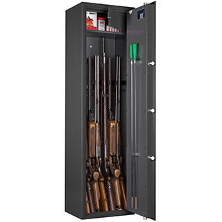 ARMOIRE FORTE 7 ARMES SERRURE ÉLECTRONIQUE WF 145 - 7 S1 FORMAT 2/8
