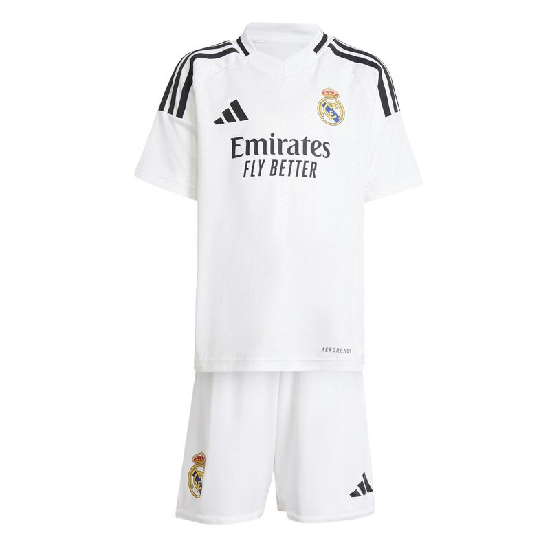 Miniconjunto primera equipación Real Madrid 24/25 (Niños)