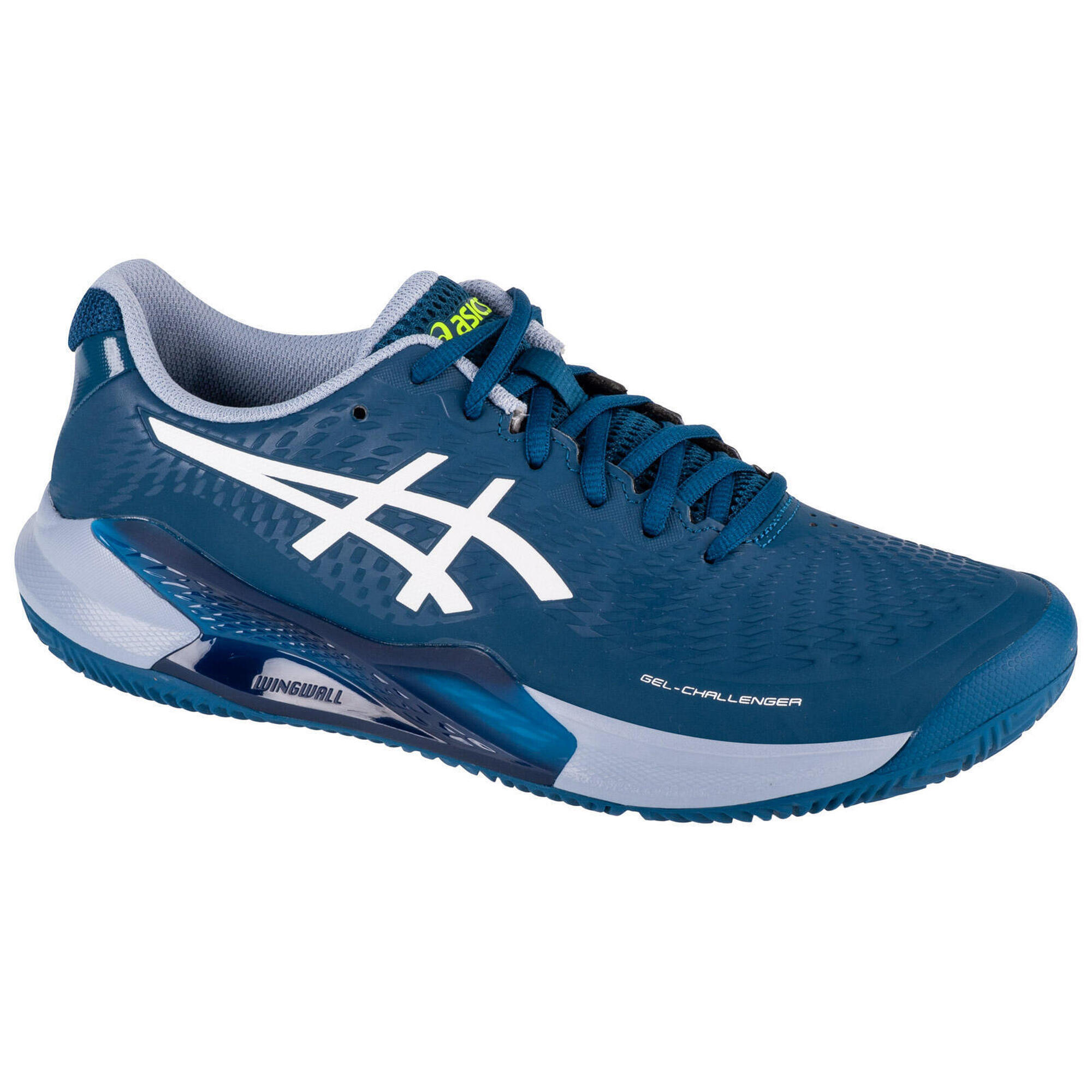 Asics - Chaussures De Tennis Pour Hommes Gel-challenger 14 Clay - Chaussures De Sport - Blanc|bleu - 44 - Decathlon