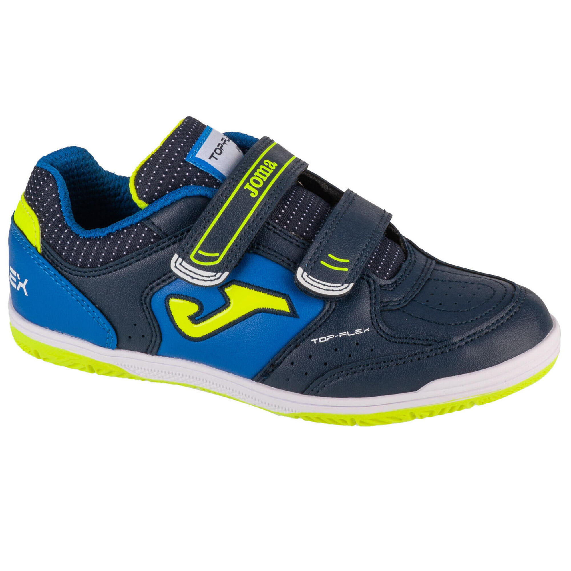 Joma - Chaussures De Foot En Salle Pour Garçons Top Flex Jr 24 Tpjw In - Chaussures De Futsal - Bleu - 32,5 - Decathlon