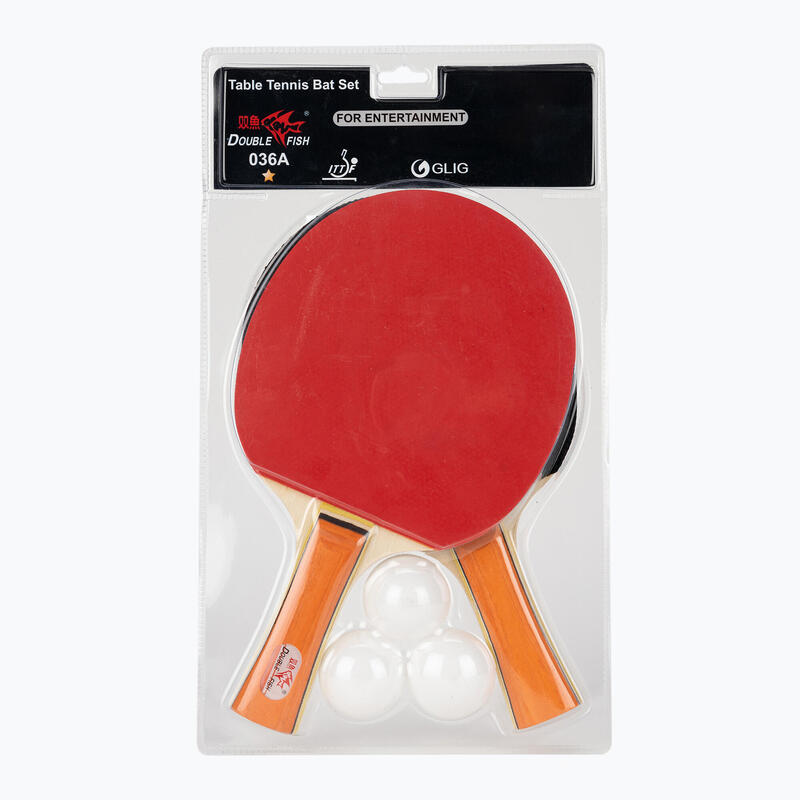 Set tenis de masă adulți Rachete Double Fish 036A