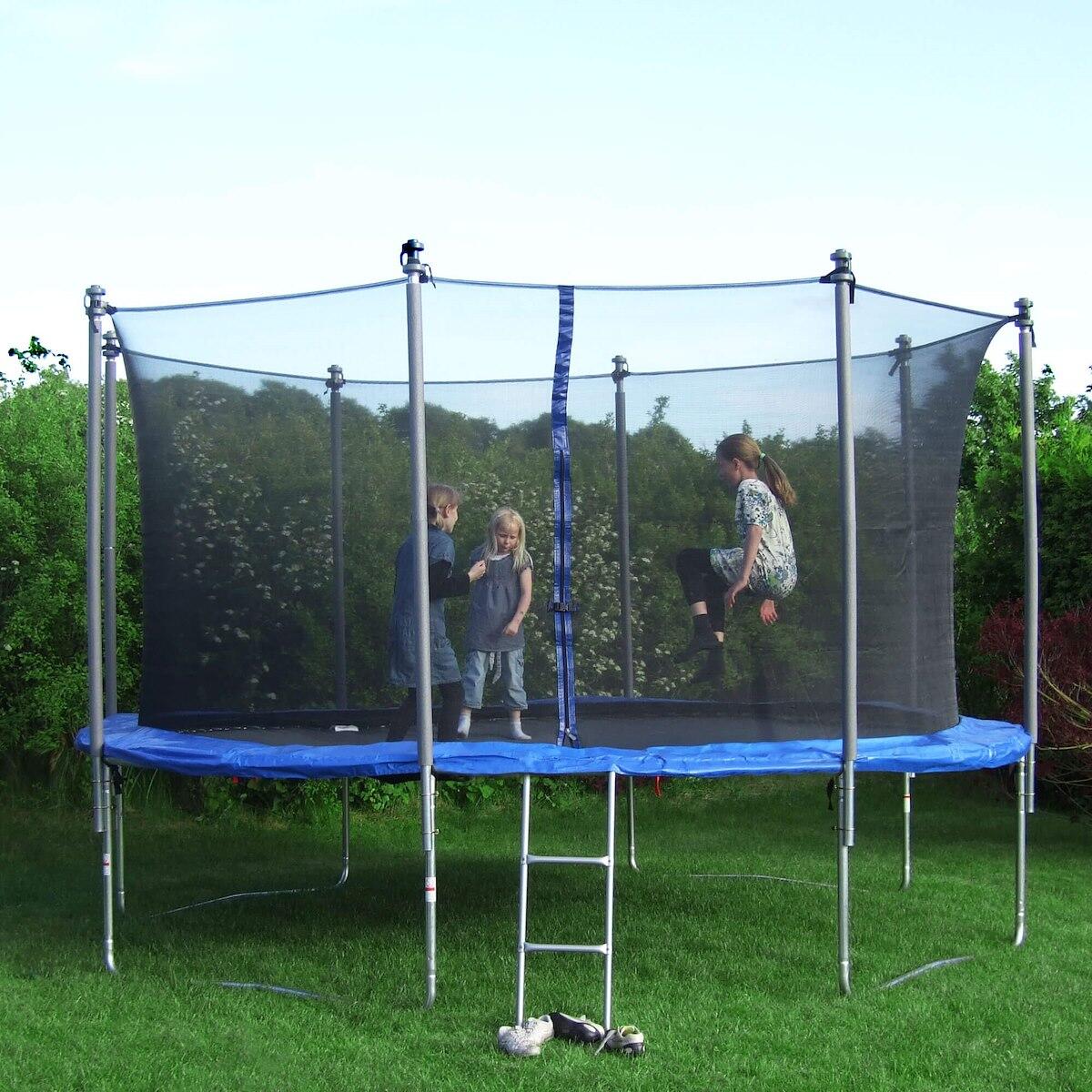 Siatka do trampoliny wewnętrzna z osłoną na sprężyny 305 cm 10 FT 8 na słupków 3/7