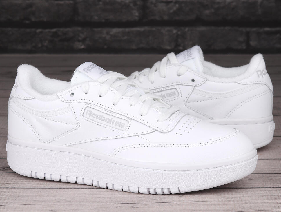 Buty damskie do chodzenia klasyczne Reebok CLUB C DOUBLE