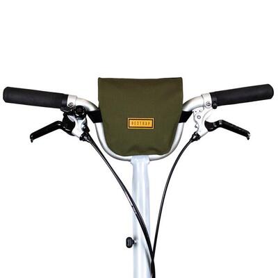 Fietstas city bar bag olive van restrap