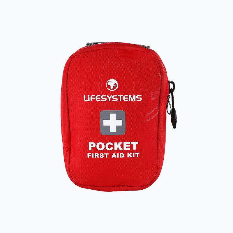 Trusă de prim ajutor Apteczka Turystyczna Pocket First Aid Kit roșu