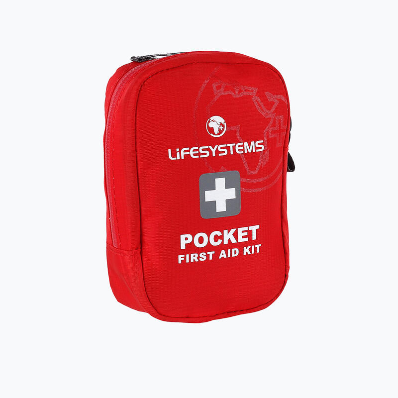 Trusă de prim ajutor Apteczka Turystyczna Pocket First Aid Kit roșu