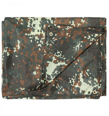 MFH Mehrzweckplane Tarp flecktarn ca.300x300cm