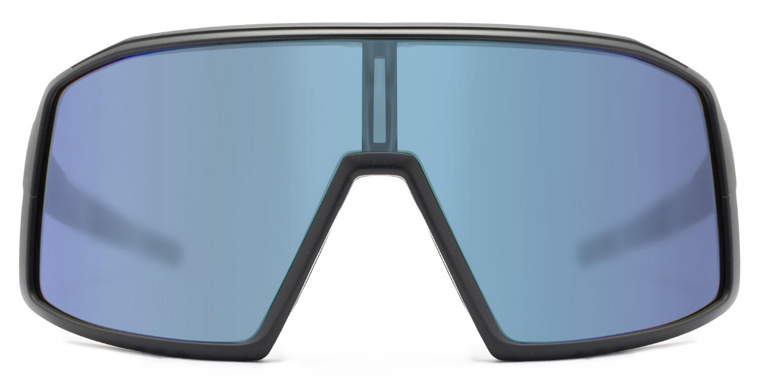 Lunettes de soleil KHARDUNG noir mat, CX Full Revo mirroir bleu -cat.3- MUNDAKA 2/2