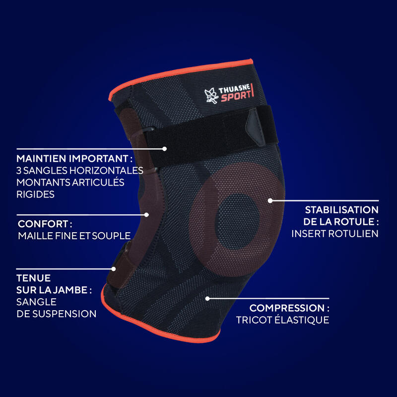 Genouillère ligamentaire renforcée