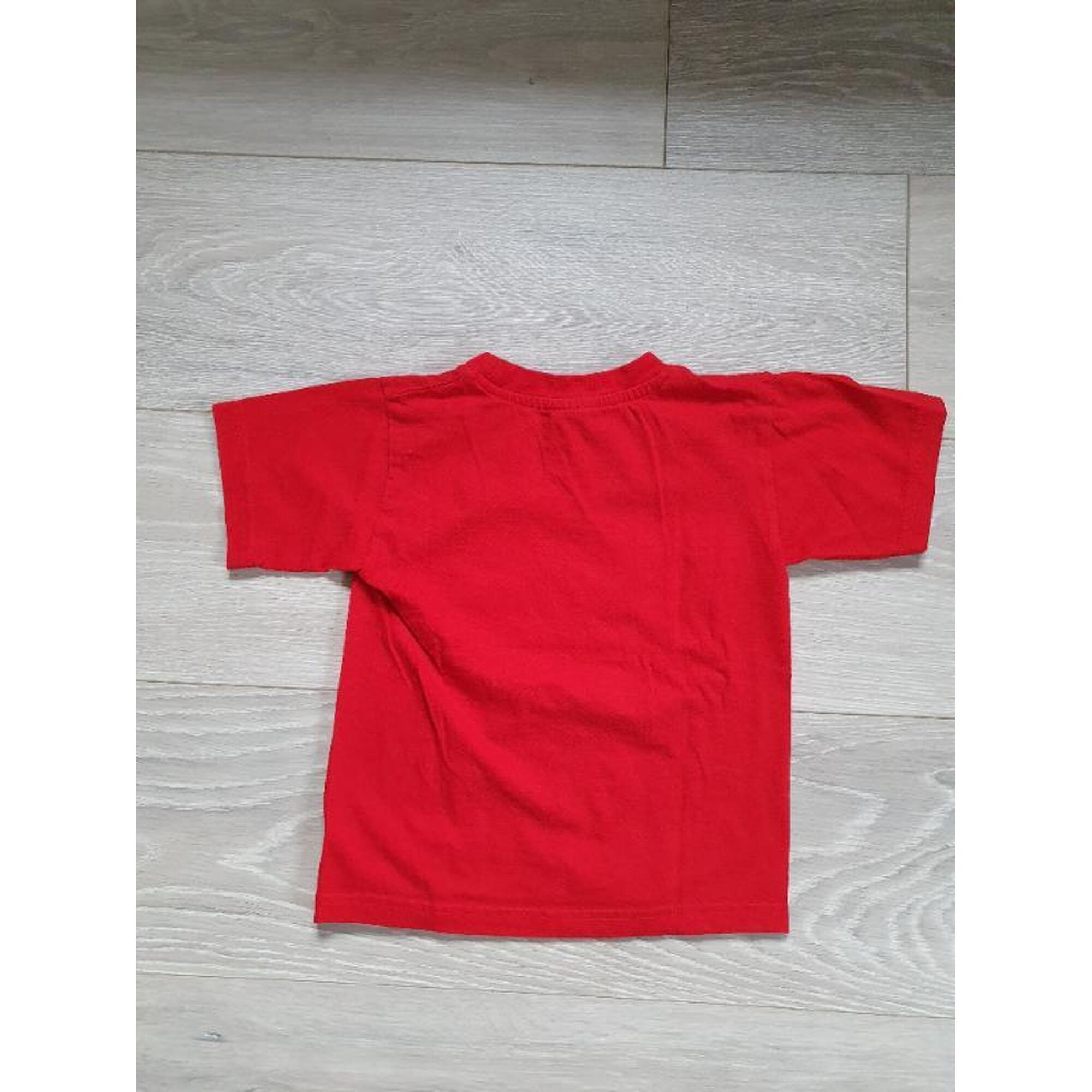 C2C - T-shirt rouge taille 3-4 ans