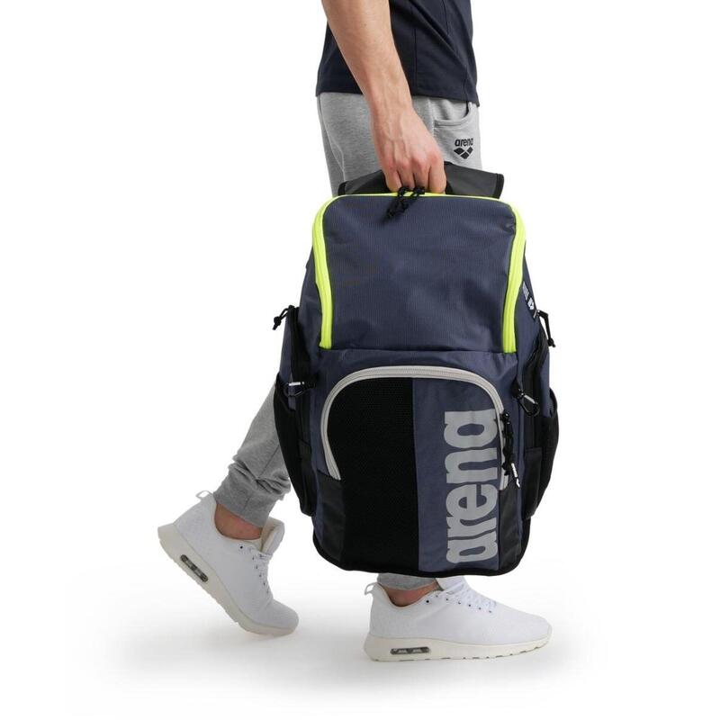 Arena Rugtas Spiky III 45L Navy/Geel