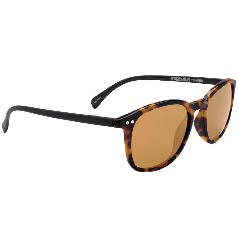 Lunettes de soleil ISIS marron tort et noir, Polarisés MARRON - cat.3 - MUNDAKA