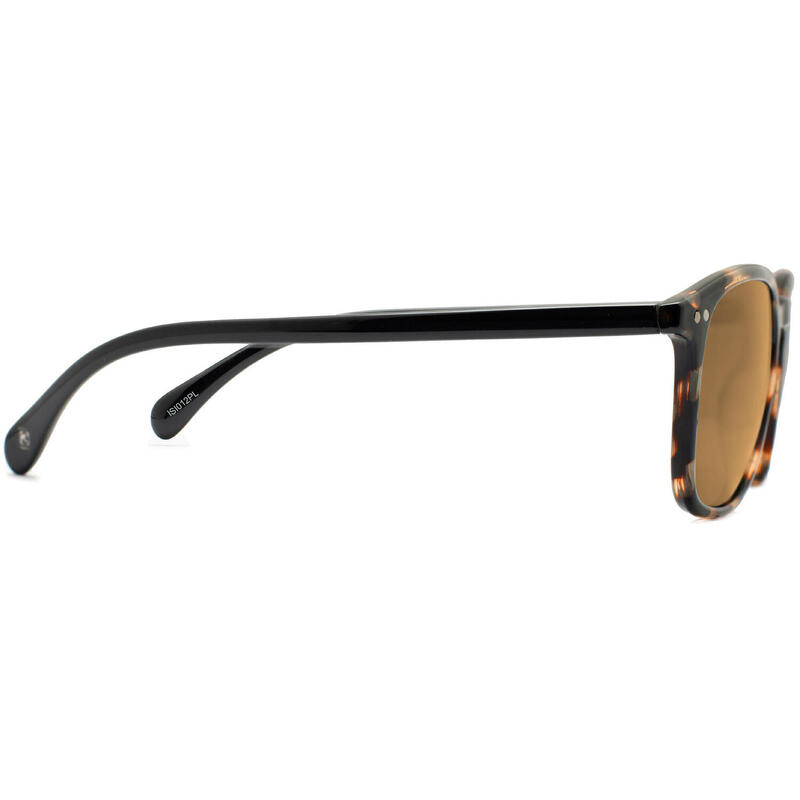 Lunettes de soleil ISIS marron tort et noir, Polarisés MARRON - cat.3 - MUNDAKA