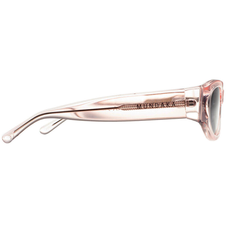Lunettes de soleil KERAMAS rose translucide, Polarisés GRIS - cat.3 - MUNDAKA