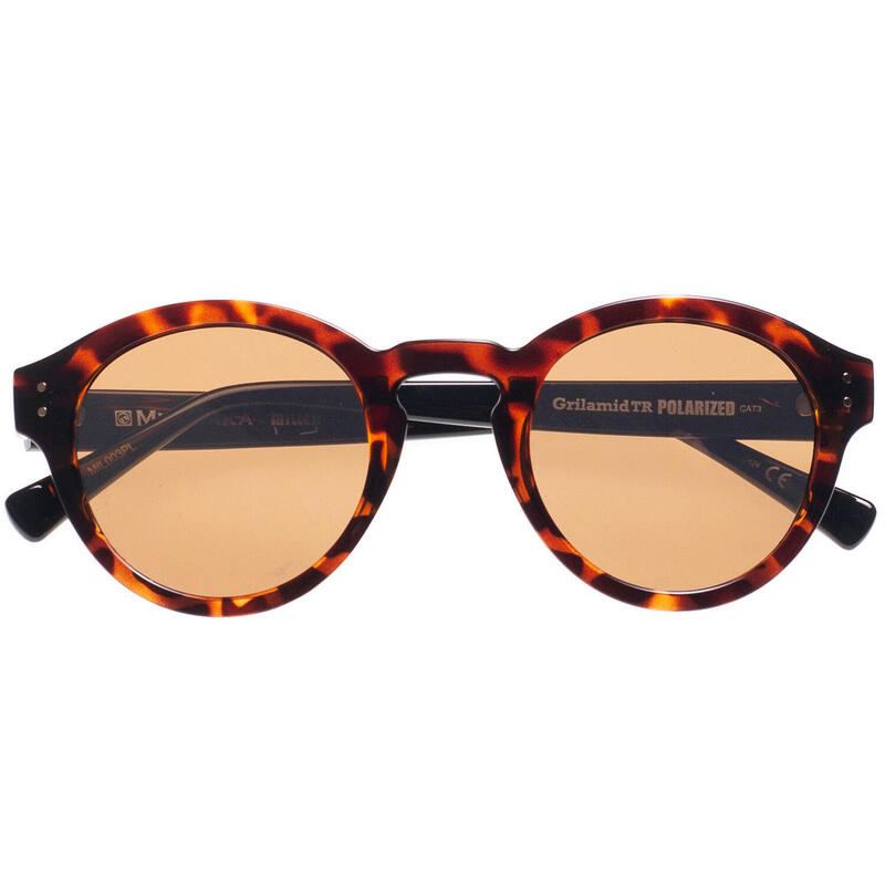 **Lunettes de soleil MILLER marron et noir, Polarisés GRIS cat. 3 - MUNDAKA**