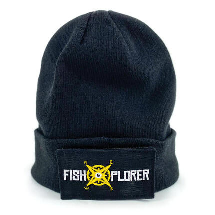 Mütze mit Scratch-Patch-FishXplorer