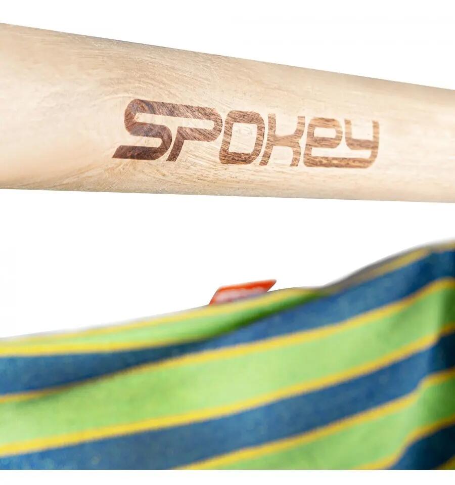 Spokey Bench Deluxe zöld kétszemélyes függőágy 6/7
