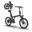 Bicicletă electrică pliabilă ADO Air20S, transmisie cu curea, 18,5 kg, aplicație