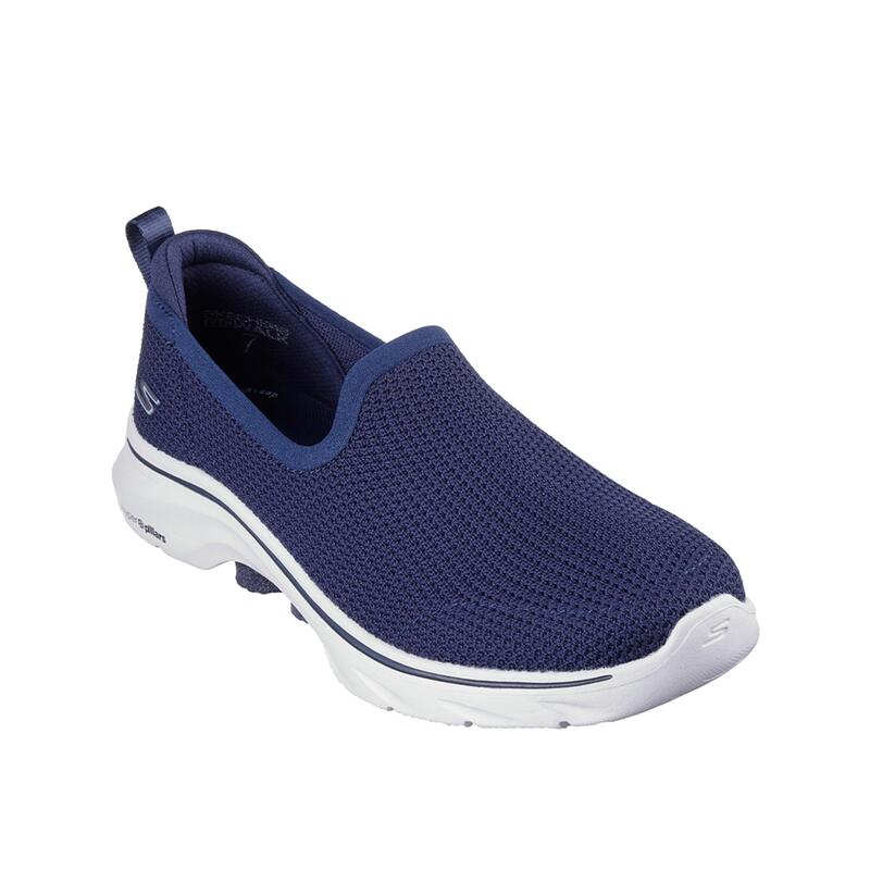 Zapatillas Deportivas Caminar Mujer Skechers 125218_NVW Azul marino sin Cordones