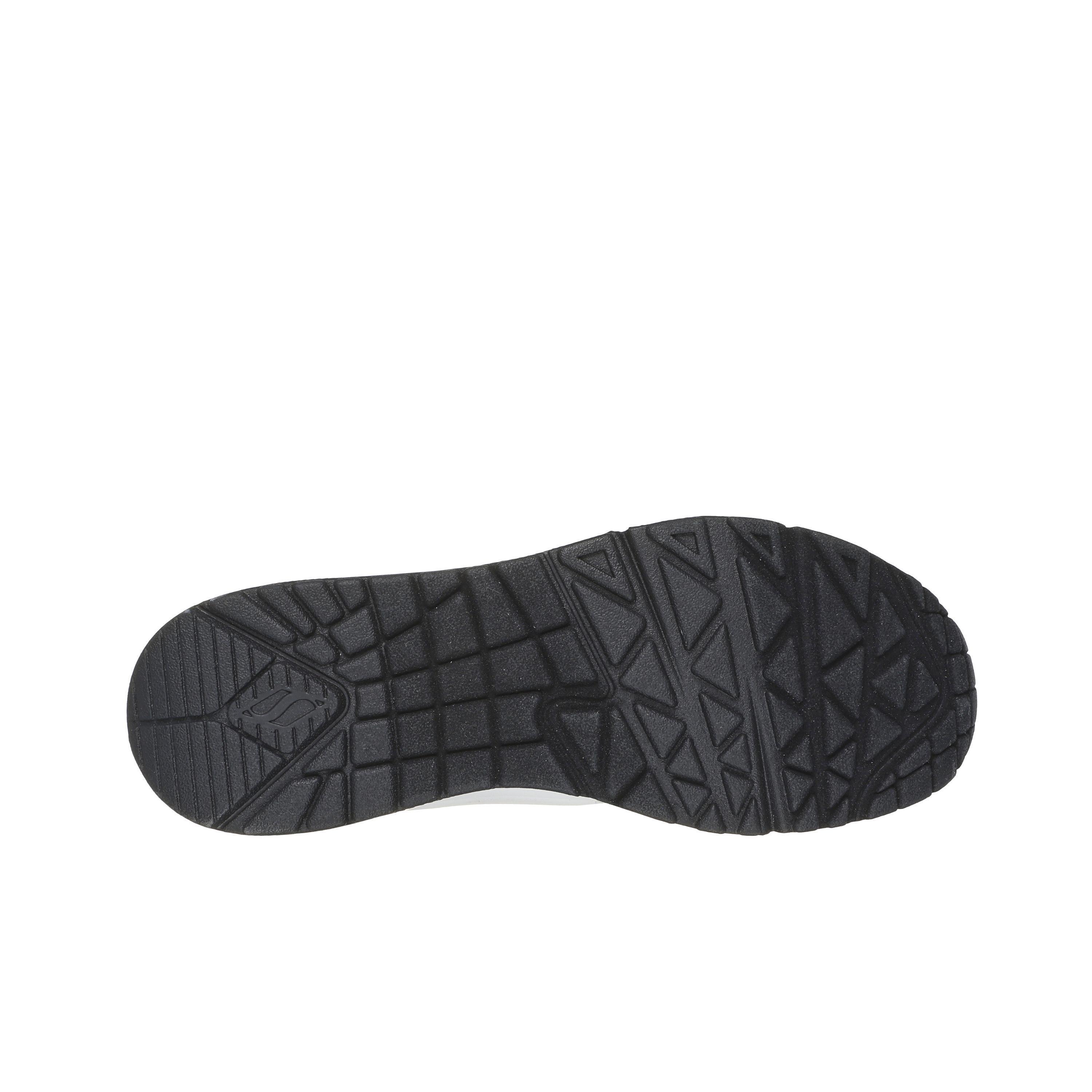 Y Original Baskets FEMME Skechers Uno Rolling Stones BLANC 4/5