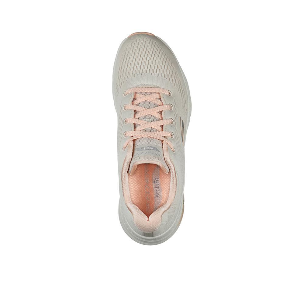 Tênis Creme Skechers Arch Fit Feminino 3/5