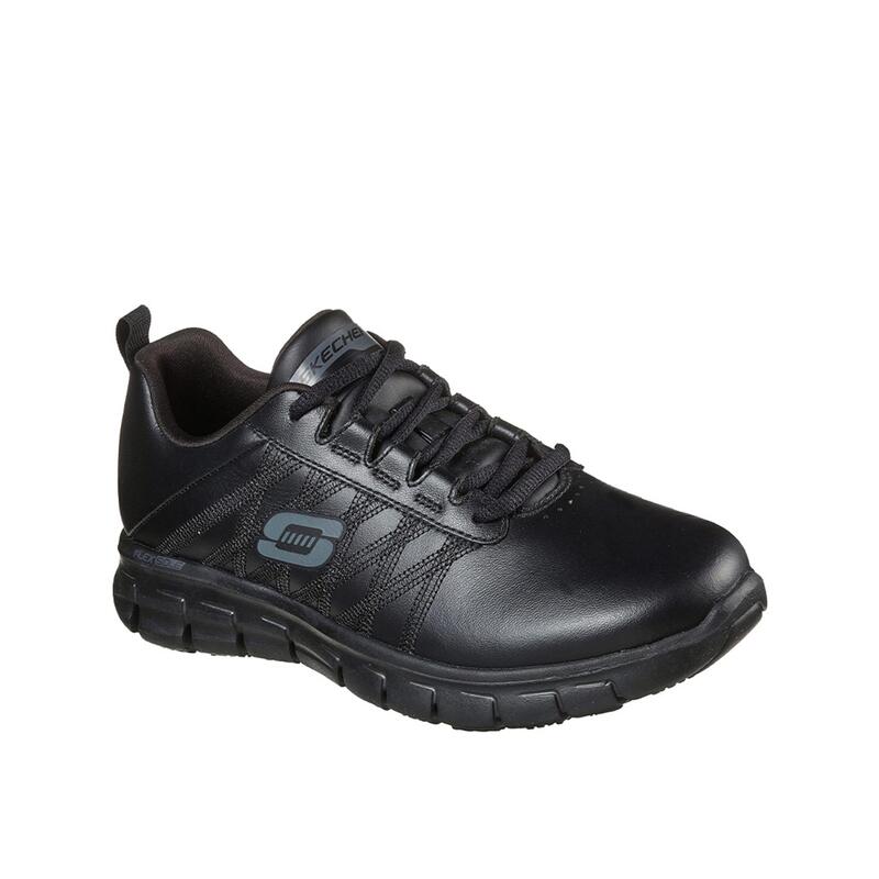 Zapatillas Deportivas Caminar Mujer Skechers 76576EC_BLK Negras con Cordones