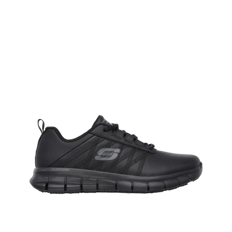 Zapatillas Deportivas Caminar Mujer Skechers 76576EC_BLK Negras con Cordones