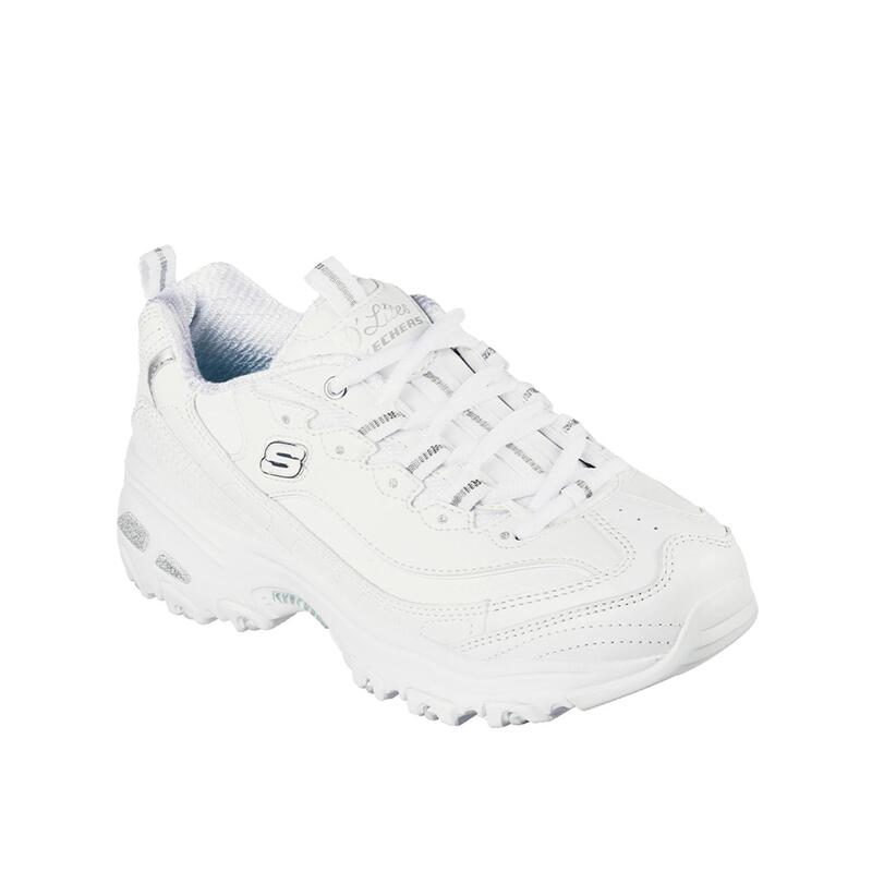 Zapatillas Deportivas Caminar Mujer Skechers 11931_WSL Blancas con Cordones