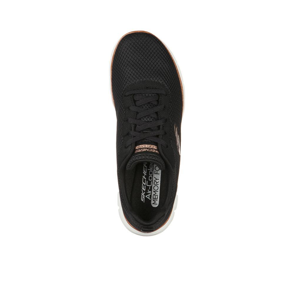 Chaussures Lifestyle Skechers Flex Appeal 4.0Brilliant Vie Noir/Rose Gold Femme 4/7