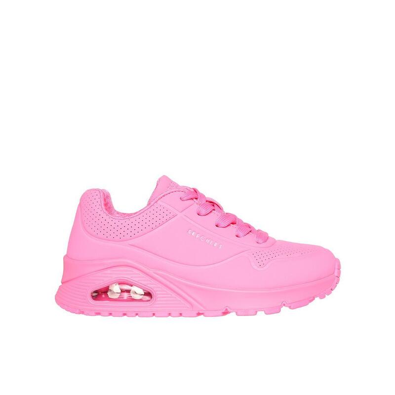 Zapatillas Deportivas Caminar Niña Skechers 310525L_NPNK Rosas con Cordones